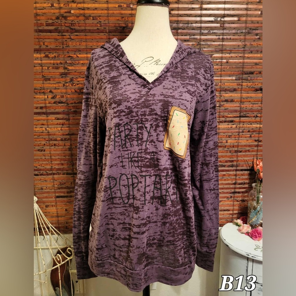 Next Level Apparel Maroon Textured Fabric